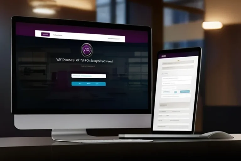 Local business website design with a clear and easy-to-follow guide for VSP GM login, promoting accessibility.