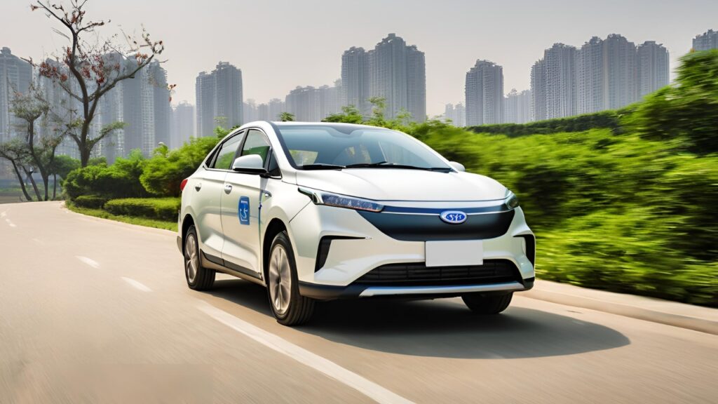 The BYD Qin Electric Car